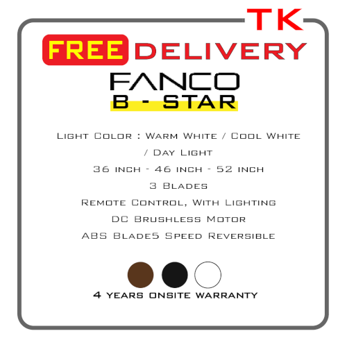 FANCO B-Star Black