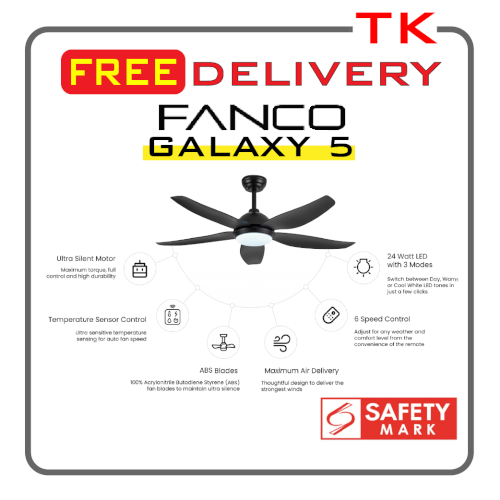 FANCO Galaxy 5 White