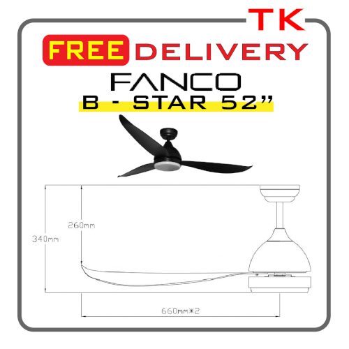 FANCO B-Star Black